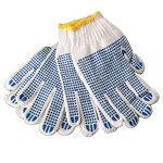 Work Gloves Manufacturer - Working Gloves 45g-75g PVC Dotted Cotton