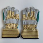 Welding Gloves Supplier - CE 388 407 Split Cowhide Custom Logo