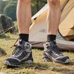 Hiking Boots Factory - Couple's TPU Waterproof Lace-up Hiking Boots