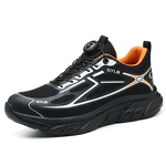 Safety Shoes Manufacturer - Unisex Quick-On Fly Knit Steel Toe