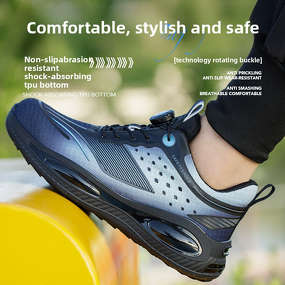 Safety Shoes Supplier - Anti-Smash Steel Toe Kevlarr Oil-Resistant KPU