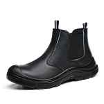 Safety Shoes Manufacturer - Men's Anti-Smash Steel Toe Slip-On PU
