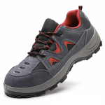 Safety Shoes Factory - Men's Lightweight Anti-Smash Steel Toe Solid