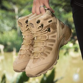 Hiking Boots Supplier - 2025 Large-size Breathable Tactical Waterproof