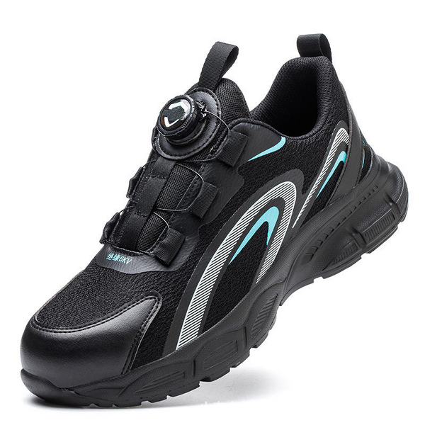 Safety Shoes Manufacturer - Men's Fly Knit Plastic Toe 6kv Rotating