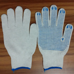 Work Gloves Factory - PVC Dotted Cotton Work Glove Construction