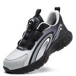 Safety Shoes Manufacturer - Men's Fly Knit Plastic Toe 6kv Rotating