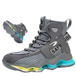 Safety Shoes Supplier - Men's Fly Knit Breathable Eva Sole Work Boots