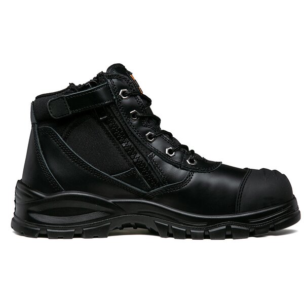 Safety Shoes Manufacturer - Australian Cowhide Side Zipper Steel Toe