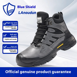 Safety Shoes Factory - Microfiber Leather Steel Toe Kevlarr Rubber