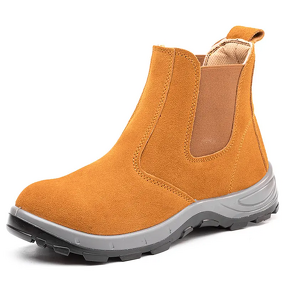Welding Shoes Supplier - Genuine Leather Welding Premium Toe Caps