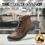 Safety Boots Supplier - Waterproof Oil Resistant Crazy Horse Steel Toe