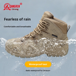 Hiking Boots Supplier - Men's Suede High Top Waterproof Tactical