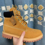 Safety Shoes Supplier - Wheat Waterproof Cowhide Leather Rhubarb
