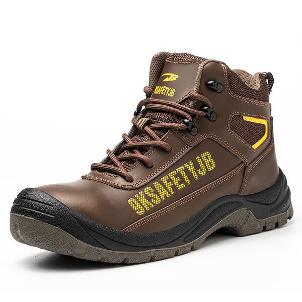 Safety Shoes Manufacturer - Men's Industrial Microfiber Steel Toe