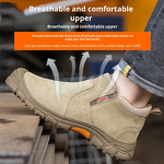 Welding Shoes Factory - Insulation 6kv Suede Plastic Toe Mid-Top