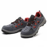 Safety Shoes Factory - Men's Lightweight Anti-Smash Steel Toe Solid