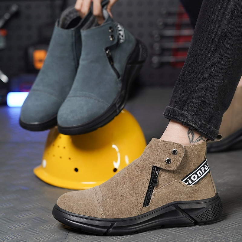 Welding Shoes Manufacturer - Durable Labor Protection Welder Anti-Spark