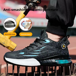 Safety Shoes Factory - Men's Lightweight Fly-Knit Anti-Smash Kevlarr