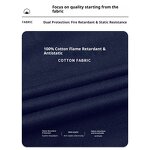 Work Wear Factory - Pure Cotton Anti-static Flame Retardant Overalls