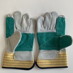 Welding Gloves Supplier - CE 388 407 Split Cowhide Custom Logo