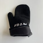 Oven Gloves Supplier - Black Complete Cowhide Custom Household