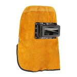 Welding Hood Manufacturer - Comfortable Cowhide Split Leather Helmet