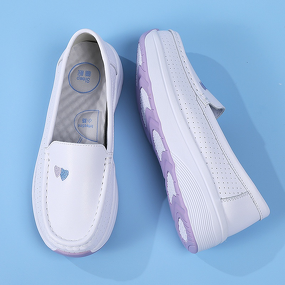 Nurse Shoes Manufacturer - Women's Genuine Leather Nurse Shoes Summer