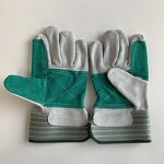 Welding Gloves Factory - 10.5 Inch Split Cowhide Leather Custom