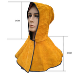 Welding Hood Supplier - Anti-sparks Heat Resistant Leather Hood Caps
