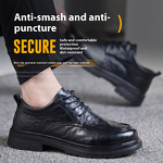 Safety Shoes Factory - Cowhide Plastic Toe 6kv Electricians Rubber