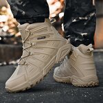 Hiking Boots Manufacturer - Men's Large Size High-Top TPU Mesh Hiking