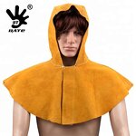 Welding Caps Manufacturer - Cow Split Leather Welding Caps