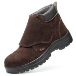 Safety Shoes Factory - Genuine Leather Welding Steel Toe All Seasons