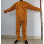 Welding Suit Supplier - Complete Set Leather Jacket Trousers