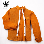 Welding Suit Manufacturer - Argon Tig Arc Leather Flame Resistant