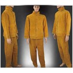 Welding Apparel Manufacturer - Split Leather Jacket Trousers Coveralls