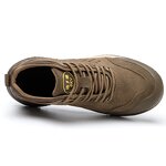 Safety Shoes Factory - Hot Sale Men's Cow Leather Steel Toe Kevlarr