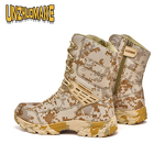 Hiking Boots Supplier - High Top Men's Tactical Rubber Sole Combatt
