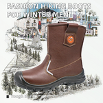 Safety Shoes Supplier - Cowhide Leather Steel Toe Waterproof Hiking