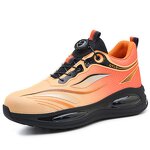 Safety Shoes Supplier - Men's Fly Knit Steel Toe TPU Cushioned Sole