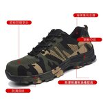 Safety Shoes Manufacturer - Unisex Fly Knit Steel Toe Anti-Smash