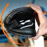 Safety Shoes Factory - Anti-static Suede Steel Toe All-Season PU