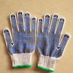 Work Gloves Factory - PVC Dotted Cotton Work Glove Construction