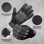 Tactical Gloves Factory - Men's Women's Full-Finger Hard Shell Touch