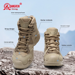 Hiking Boots Supplier - Men's Suede High Top Waterproof Tactical