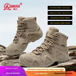 Hiking Boots Supplier - Men's Suede High Top Waterproof Tactical