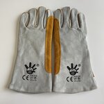 Welding Gloves Factory - OEM ODM Custom Cowhide Leather Logo