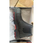 Safety Shoes Supplier - Genuine Leather Composite Toe Kevlarr PU Rubber