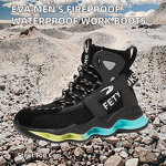 Safety Shoes Supplier - Men's Fly Knit Breathable Eva Sole Work Boots